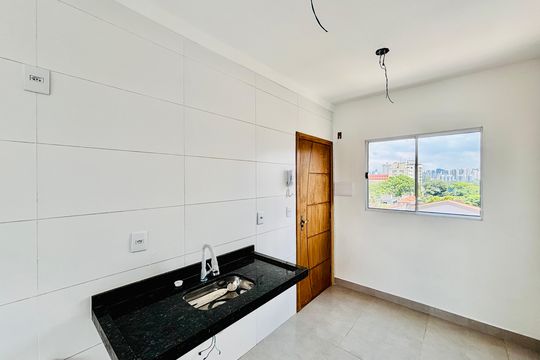 Cozinha de apartamento à venda com 2 quartos, 39m² em Penha de França, São Paulo