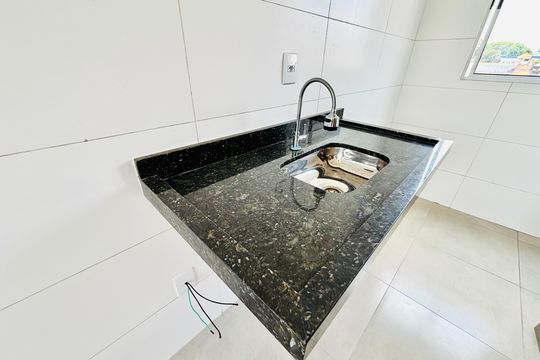 Cozinha de apartamento à venda com 1 quarto, 39m² em Penha de França, São Paulo