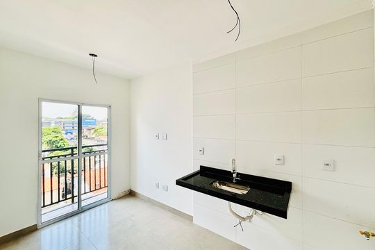 Sala/Cozinha de apartamento à venda com 1 quarto, 21m² em Penha de França, São Paulo