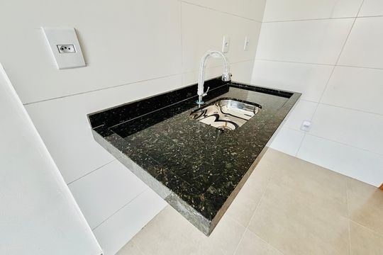 Cozinha de apartamento à venda com 1 quarto, 21m² em Penha de França, São Paulo