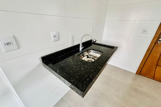 Cozinha de apartamento à venda com 1 quarto, 28m² em Penha de França, São Paulo