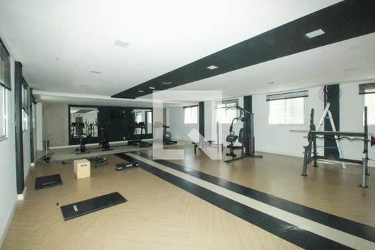 Área comum - Academia de apartamento para alugar com 2 quartos, 35m² em Santa Maria, Santo André