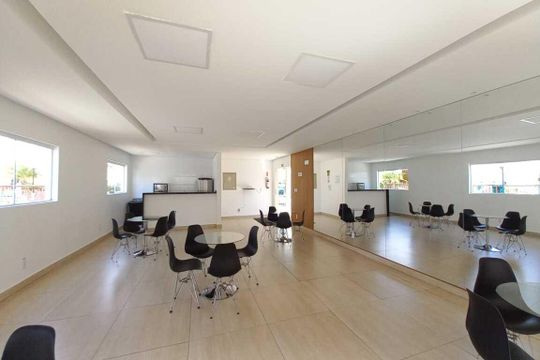 Área comum - Salão de festas de apartamento para alugar com 2 quartos, 55m² em Vila São Bernardo, Campinas