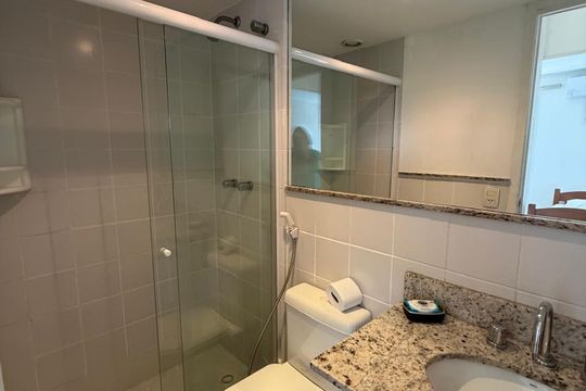 Banheiro de apartamento para alugar com 2 quartos, 100m² em Recreio dos Bandeirantes, Rio de Janeiro