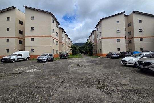 Área comum de apartamento para alugar com 2 quartos, 45m² em Princesa, Praia Grande