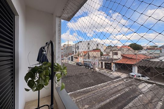 Sacada suíte 1 de casa à venda com 2 quartos, 170m² em Vila Marina, Santo André