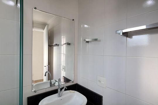 Banheiro da Suíte de apartamento para alugar com 2 quartos, 65m² em Mooca, São Paulo