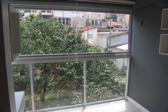 Varanda de apartamento à venda com 2 quartos, 68m² em Nova Gerti, São Caetano do Sul