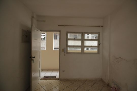 Cozinha e Área de Serviço de apartamento para alugar com 1 quarto, 50m² em Ponta da Praia, Santos