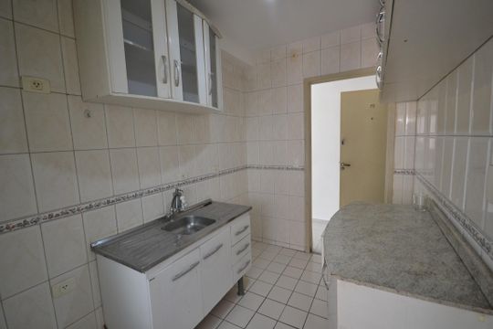 Cozinha de apartamento à venda com 2 quartos, 62m² em Jardim Esmeralda, São Paulo