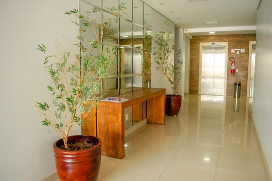 Hall social de apartamento para alugar com 1 quarto, 37m² em Setor Leste Vila Nova, Goiânia