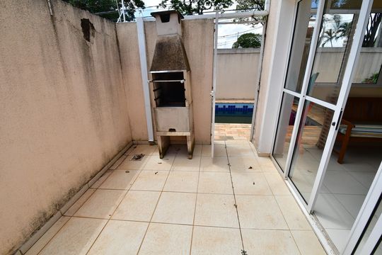 Área comum - Churrasqueira de casa de condomínio à venda com 2 quartos, 65m² em Parque Taquaral, Campinas