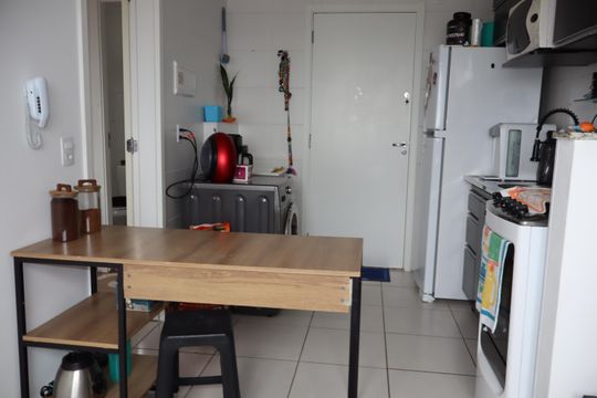 Sala de apartamento à venda com 1 quarto, 26m² em Jardim Planalto, São Paulo