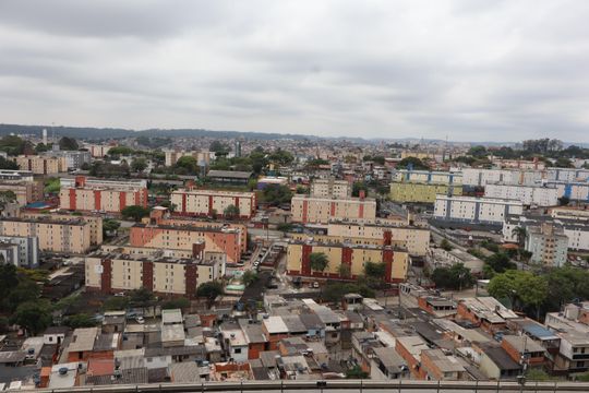 Vista da Sala de apartamento à venda com 1 quarto, 26m² em Jardim Planalto, São Paulo