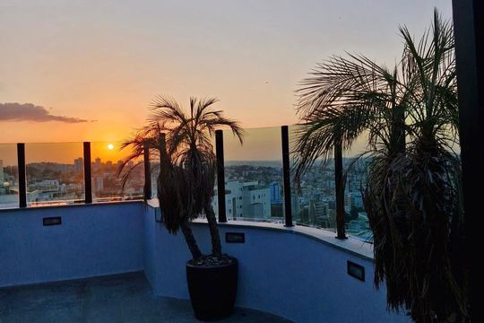 Vista Área externa de apartamento para alugar com 3 quartos, 209m² em Buritis, Belo Horizonte