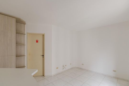Sala de apartamento à venda com 1 quarto, 35m² em Chácara Itaim, São Paulo