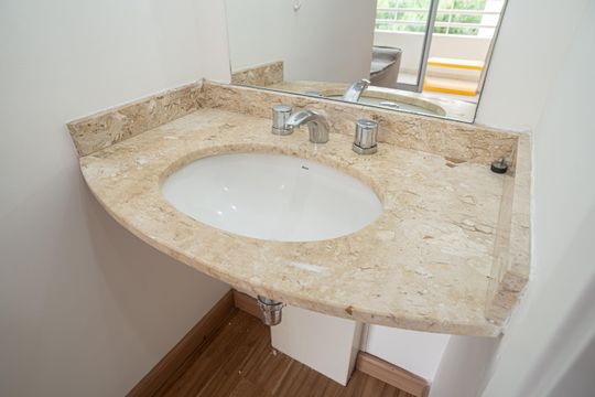 Banheiro de apartamento para alugar com 1 quarto, 36m² em Bela Vista, São Paulo