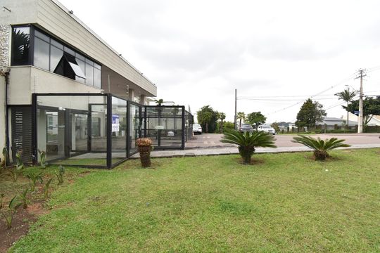 Fachada do condomínio de casa de condomínio à venda com 4 quartos, 411m² em Campo Comprido, Curitiba