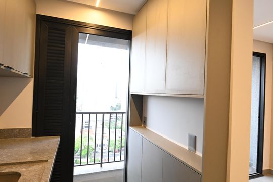 Cozinha de apartamento para alugar com 3 quartos, 85m² em Setor Oeste, Goiânia