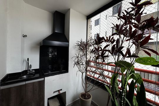 Varanda gourmet de apartamento à venda com 2 quartos, 62m² em Recanto das Rosas, Osasco