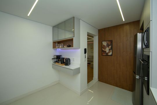 COZINHA de apartamento para alugar com 3 quartos, 115m² em Buritis, Belo Horizonte