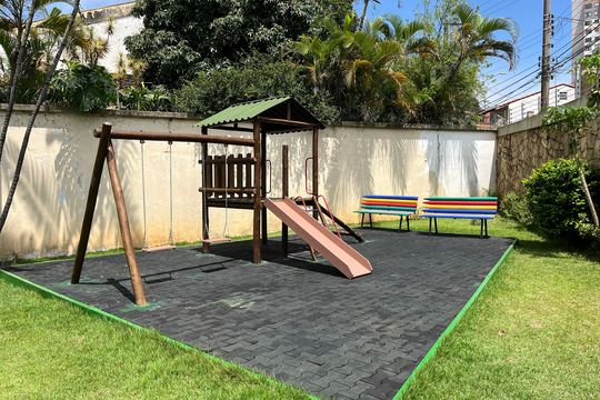 Área comum - Playground de apartamento à venda com 3 quartos, 136m² em Vila Sao Vicente, São Paulo