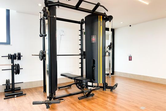 Área comum - Academia de kitnet/studio para alugar com 1 quarto, 25m² em Cascatinha, Juiz de Fora
