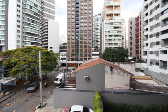 Vista de apartamento para alugar com 1 quarto, 25m² em Vila Nova Conceição, São Paulo