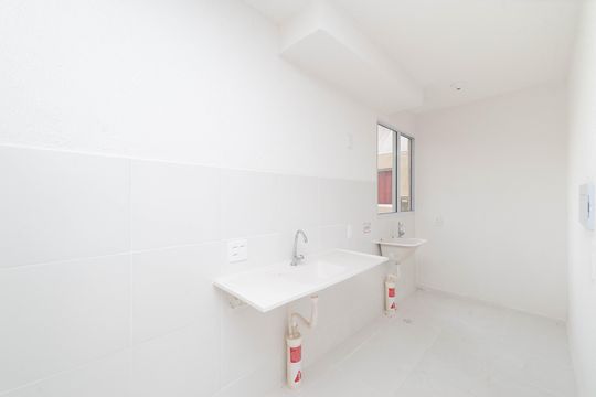 Cozinha de apartamento para alugar com 2 quartos, 43m² em Novo Mundo, Gravataí