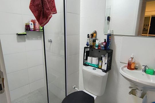 Banheiro de apartamento para alugar com 2 quartos, 37m² em Jardim São Luís, São Paulo