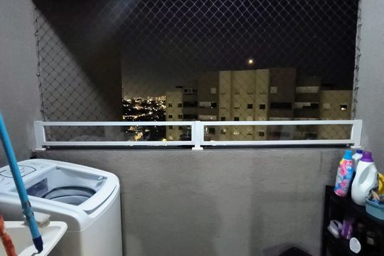 Varanda de apartamento para alugar com 2 quartos, 37m² em Jardim São Luís, São Paulo