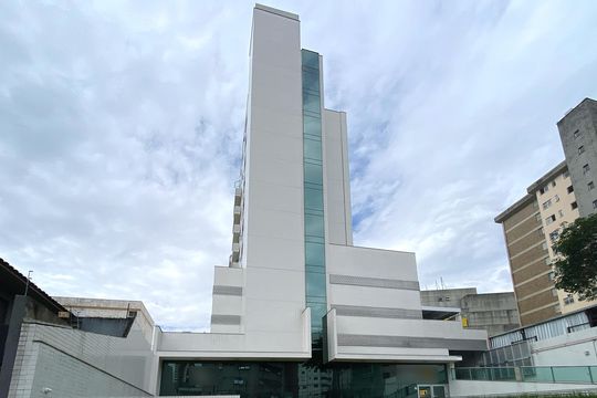 Fachada de apartamento para alugar com 1 quarto, 40m² em Gutierrez, Belo Horizonte