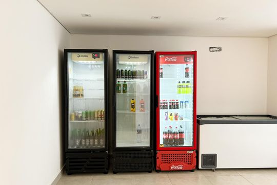 Área comum - Mercado Autonomo de kitnet/studio para alugar com 1 quarto, 45m² em Cascatinha, Juiz de Fora