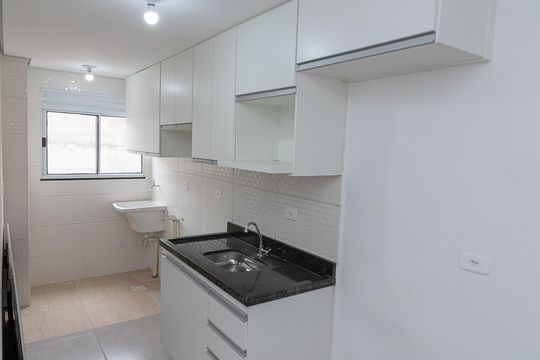 Cozinha e Área de Serviço de apartamento para alugar com 2 quartos, 46m² em Vila Formosa, São Paulo
