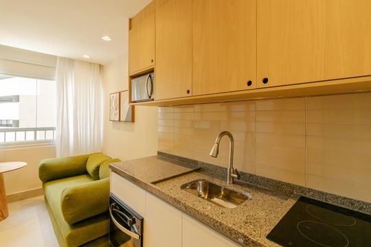 Apartamento para alugar com 1 quarto, 25m² em Vila Nova Conceição, São Paulo