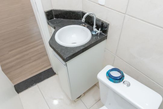 Banheiro de apartamento para alugar com 2 quartos, 46m² em Vila Formosa, São Paulo