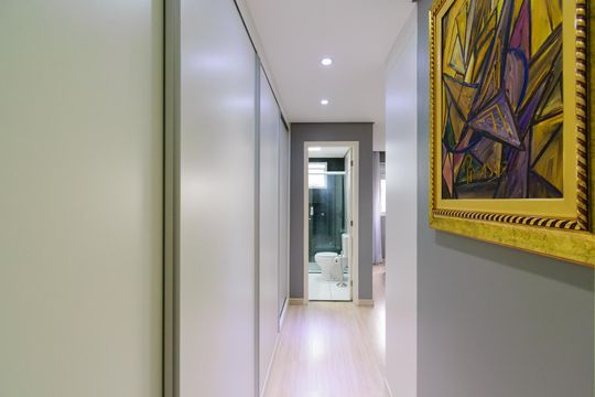 Suíte 1 de apartamento à venda com 3 quartos, 122m² em Campo Belo, São Paulo