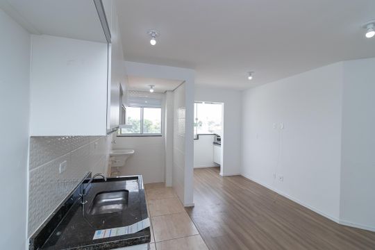 Sala/Cozinha de apartamento para alugar com 2 quartos, 46m² em Vila Formosa, São Paulo