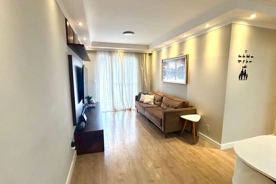Sala de apartamento à venda com 3 quartos, 84m² em Jardim Flor da Montanha, Guarulhos