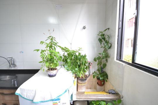Cozinha e Área de Serviço de apartamento à venda com 2 quartos, 44m² em Conjunto Promorar Raposo Tavares, São Paulo