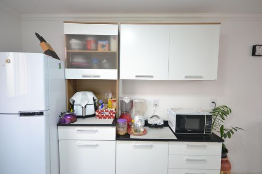 Cozinha e Área de Serviço de apartamento à venda com 2 quartos, 44m² em Conjunto Promorar Raposo Tavares, São Paulo
