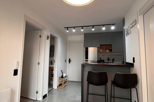 Sala de apartamento para alugar com 2 quartos, 38m² em Barra Funda, São Paulo