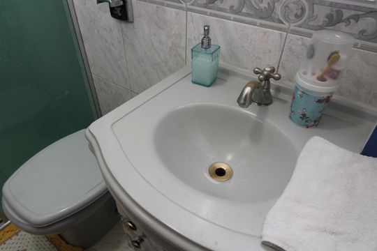 Banheiro do Quarto 2 Suíte de casa à venda com 5 quartos, 180m² em Jardim Santa Maria, São Paulo