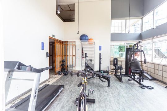 Área comum - Academia de apartamento para alugar com 1 quarto, 52m² em Lourdes, Belo Horizonte