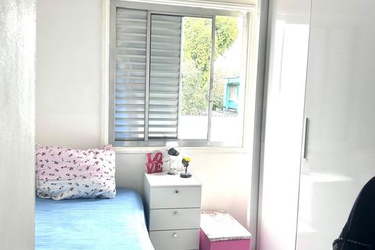 Quarto 2 de apartamento à venda com 2 quartos, 53m² em Conjunto Residencial José Bonifácio, São Paulo