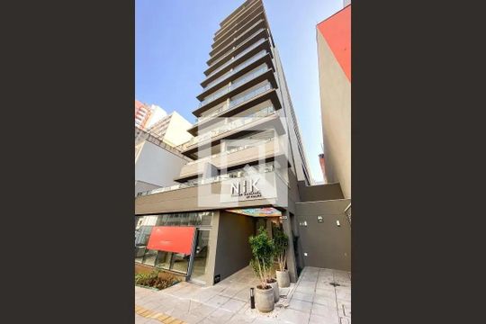 Fachada de kitnet/studio para alugar com 1 quarto, 22m² em Bela Vista, São Paulo