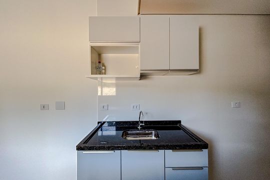 Cozinha - Armários de apartamento para alugar com 2 quartos, 39m² em Vila Azevedo, São Paulo