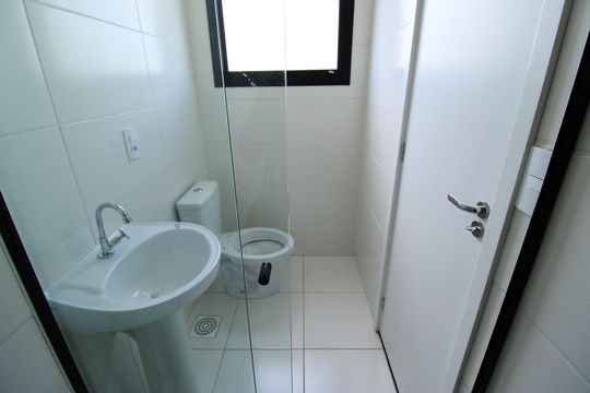 Banheiro da Suíte de apartamento para alugar com 2 quartos, 62m² em Vila Barao, Sorocaba
