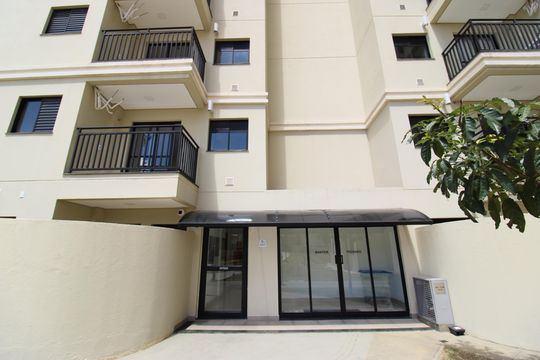 Fachada do bloco de apartamento para alugar com 2 quartos, 62m² em Vila Barao, Sorocaba