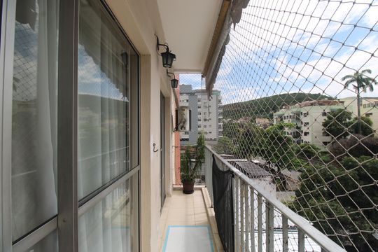 Sala - Varanda de apartamento para alugar com 2 quartos, 60m² em Pechincha, Rio de Janeiro